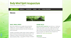 Desktop Screenshot of bodymindspiritacupuncture.com